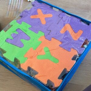 Colorful Alphabet Foam Puzzle Mat